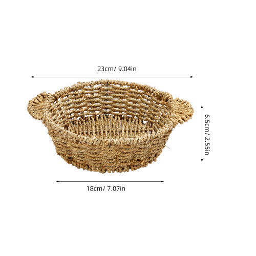 3Pièces Coussin Pot Cuite , Panier Multifonction Coloré 1