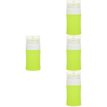 4Pièces Distributeurs Cosmétiques Verts Pour Lotion Et Shampooing