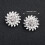 Crystal Verwisselbaar Bruiloft Decoratieve Clip 2