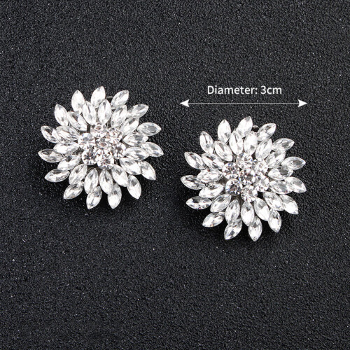 Crystal Verwisselbaar Bruiloft Decoratieve Clip 1