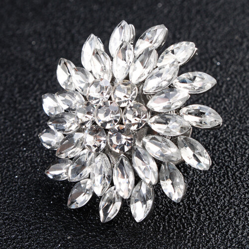 Crystal Verwisselbaar Bruiloft Decoratieve Clip 2