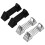 2pcs Console Dock Stand Support Bracket for NS2 Game Console Base Holder Clear 4