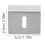16Pièces Crochets Acier 304 Inox Durable Supports Mural Argent 7