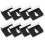 16Pièces Crochets Acier 304 Inox Durable Supports Mural Argent 11