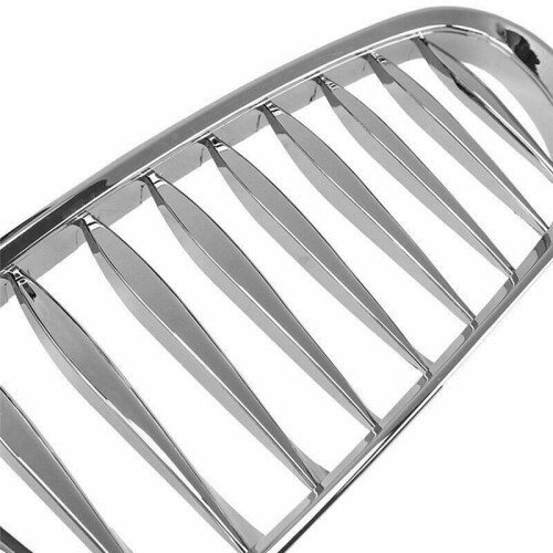 2Pcs Kidney Grille Replacement Front Bumper Bezel For- Z4 E85 E86 2003-2009 51117117757 51117117758 2