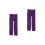 2Pièces Collants Violet Hiver Pour Texture Délicate 3