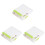 3Pièces Loquets Bébé Pour Fenêtres Portes Vert Durable 2