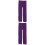 2Pièces Collants Violet Hiver Pour Texture Délicate 4