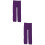 2Pièces Collants Violet Hiver Pour Texture Délicate 6