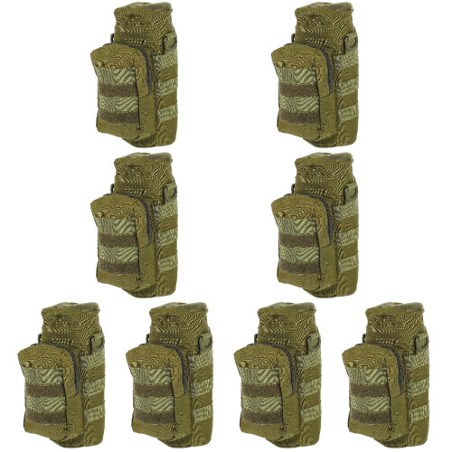 8Pièces Poche De Rangement Vert Pour Bouteille Avec Fixation Robuste 2