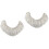 2Pièces Ornementale Strass Pour Broderie DIY 3
