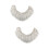 2Pièces Ornementale Strass Pour Broderie DIY 6