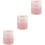 3Pièces Porte-Makeup Rose Pour Rangement Pinceaux Bureau 5