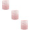 3Pièces Porte-Makeup Rose Pour Rangement Pinceaux Bureau 9