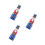 3Ensembles Boîtes De Nutcracker Bleu Pour Fêtes 2