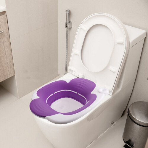 Bassin De Siège En Silicone Pliable Pour Bain De Postpartum 2