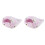 2Pièces Pour Hamster Rose En Chaud Confortable 2