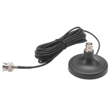 BNC Male and Female Antenna Strong Magnetic Base 3 Meters Extension Cable for Q9 Wireless Microphone RG174