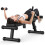 Verstelbare Sit - up Bank AB Plat Hellend Afdalend Buikspiertraining Crunch 5