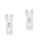 2Pièces Cover Téléphone Peluche Protection Robuste Élégante 4