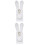 2Pièces Cover Téléphone Peluche Protection Robuste Élégante 5