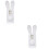 2Pièces Cover Téléphone Peluche Protection Robuste Élégante 6