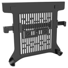 New FP-2 Laptop Mount Tray Laptop Holder Arm Mount Vented Notebook Tray Expandable Clamps for 10-17Inch Notebook