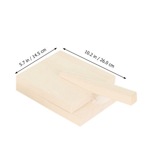 1St Deegpers Van Hout Beige Voor Dumpling En Biscuit Bereiding 1