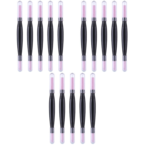 15Pièces Ongles Double Tête Pierre 2