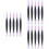 15Pièces Ongles Double Tête Pierre 6