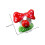 20St Compacte Miniatuur Paddenstoel Ornament Van 2