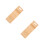 2Pièces -Linge Manuel Bois Bambou Beige Usage Maison 4