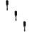 3Pièces Brosse Styling Poils Nylon Café Portable Idéal 8