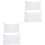 4Pièces Lavage Chaussures Zippé Réutilisable 3
