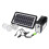 Solarstrompanel-Generator LED-Licht USB-Ladegerät Heim- und Außenbeleuchtungssystem 2