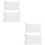 4Pièces Lavage Chaussures Zippé Réutilisable 6