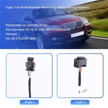 61129244423 Car Front Bumper PDC Harness Reversing Wiring for X6 E71 2008-2014 Parking Sensor Wiring Harness