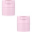 2Pièces Récipient Colle Extension Cils Rose Durable Et Portable 6