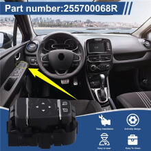 Car Rear Mirror Button for CLIO Mk4 2013-2020 255700068R LHD