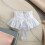 Witte Halskraag Polyester Vintage Franse Decoratie 3