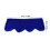Protection Clavier Piano Bleu Velours Couvre Instrument Durable 2
