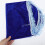 Protection Clavier Piano Bleu Velours Couvre Instrument Durable 7
