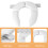 Kids Toiletkussen Wit Zachte Peuter Training Pp+abs 5