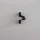 8Pièces Pad Eye Nylon Noir Kit Rigging Durable Pour Bateaux Aluminium 7