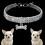1St Hondenhalsband Wit Elastisch Met En Creatief Design 10