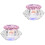 2Pièces Coupes Cristal Rose Couvercles Pour Ongles 3