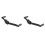 2Pièces Levier De Double Tête Aluminium Noir Durable 2
