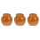3Pièces Conteneurs Céramiques Marron Pour Kimchi Conserve 7