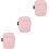 3Pièces De Rangement Néoprène Rose Compact Avec Ajustable 4