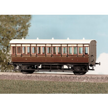Parkside PC610 GWR 4 Wheel Coach Kit HO/OO Gauge